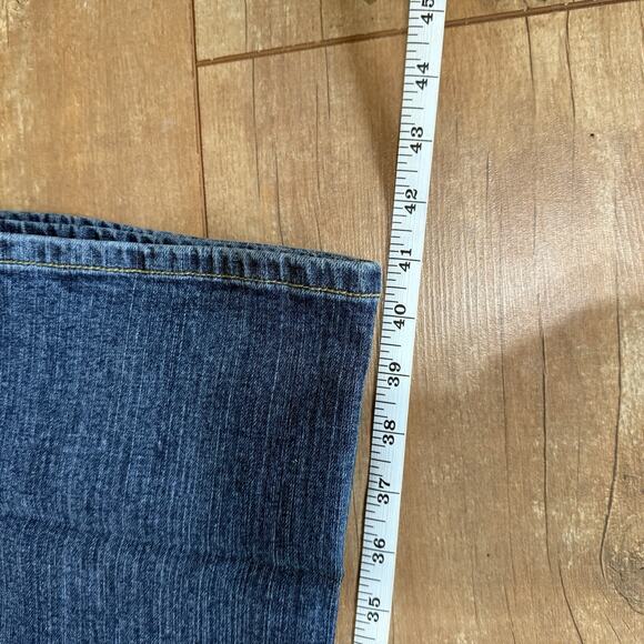 NWT Request Jeans 32 Bootcut Rhinestone Bling Pockets Stretch Denim Mid Rise - Picture 11 of 11